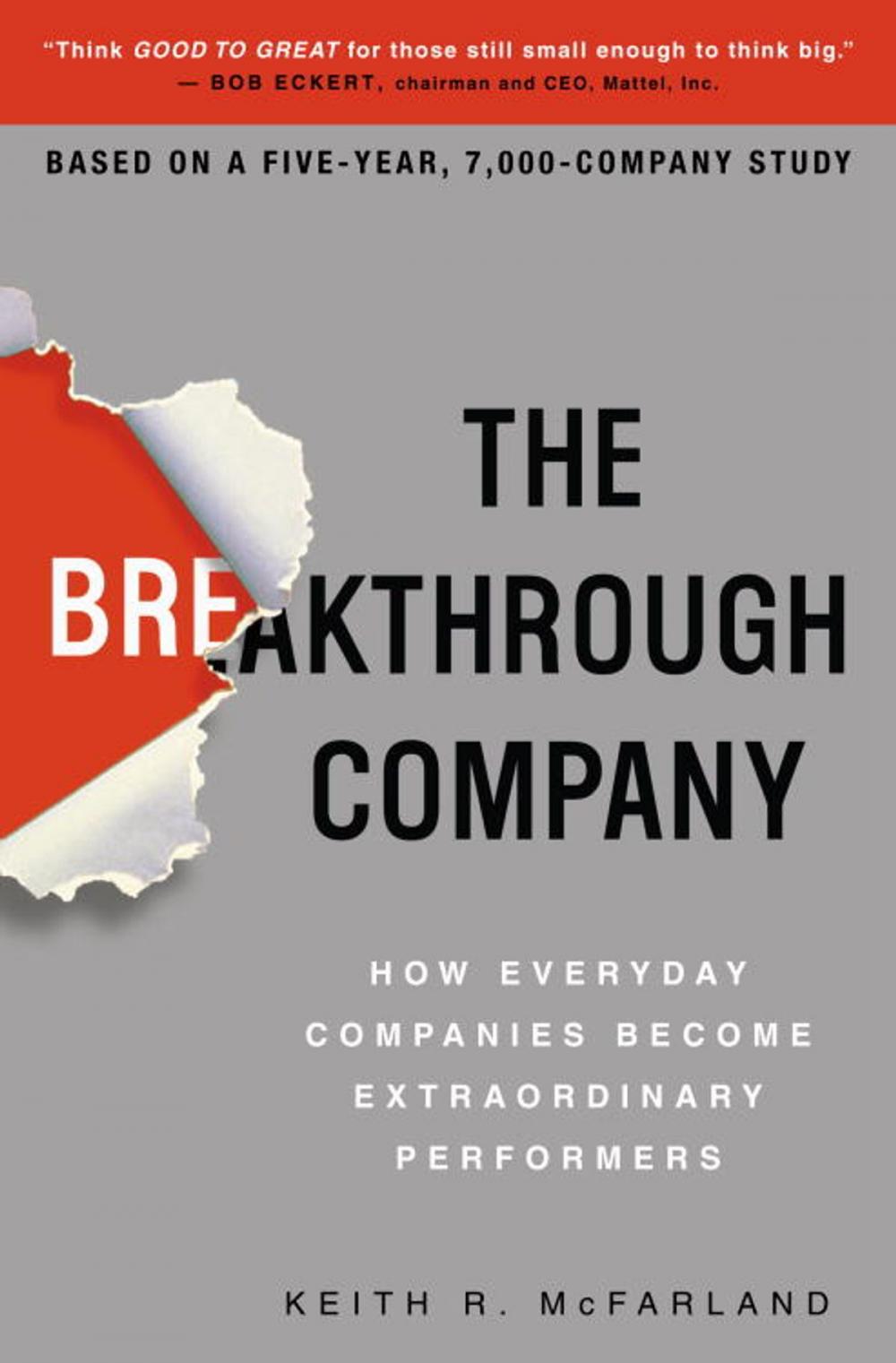 Big bigCover of The Breakthrough Company