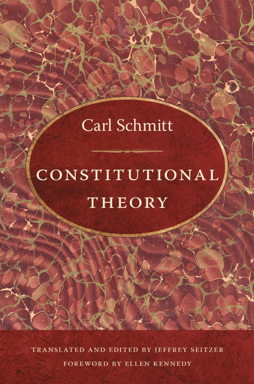 Big bigCover of Constitutional Theory