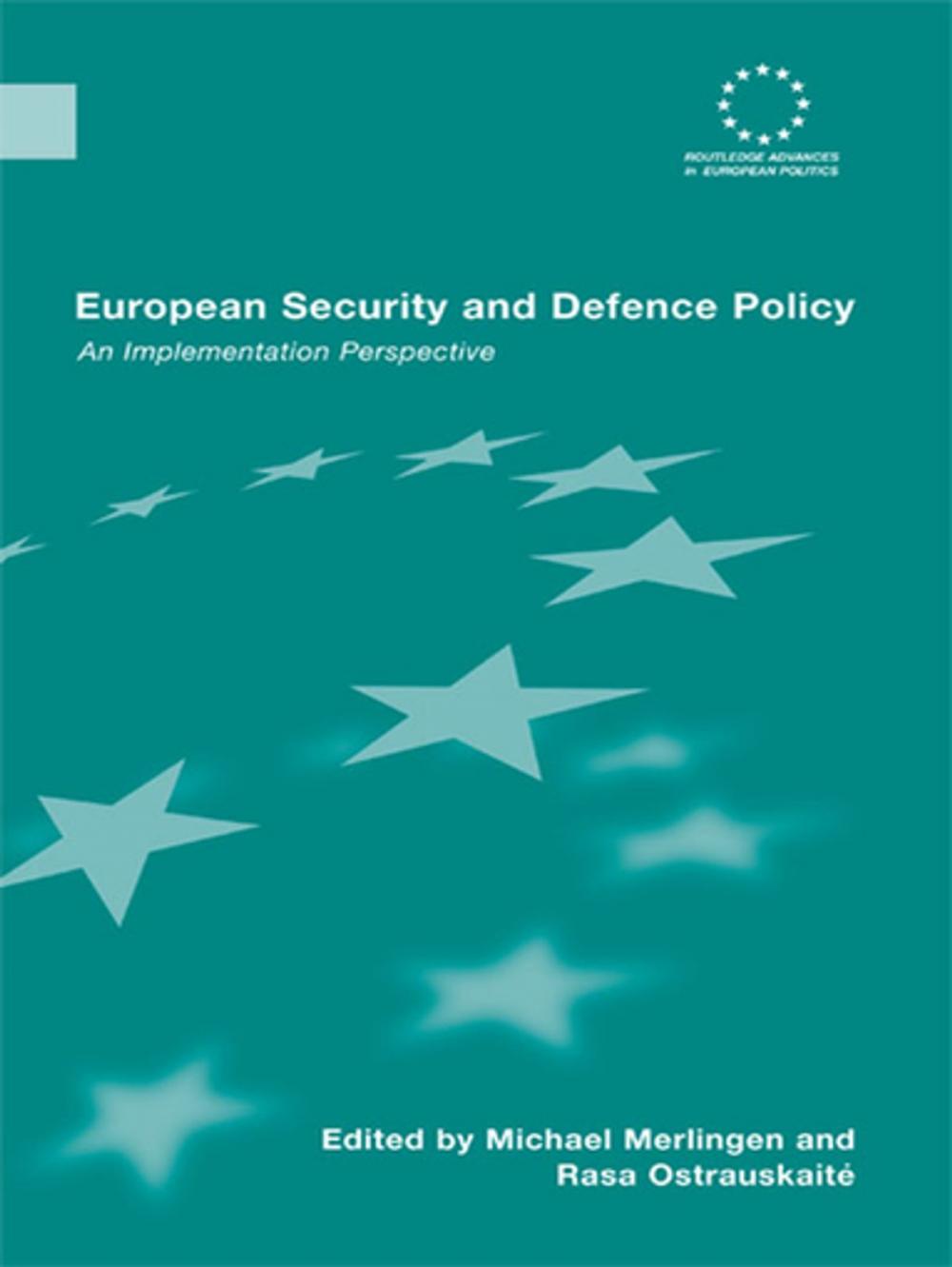 Big bigCover of European Security and Defence Policy