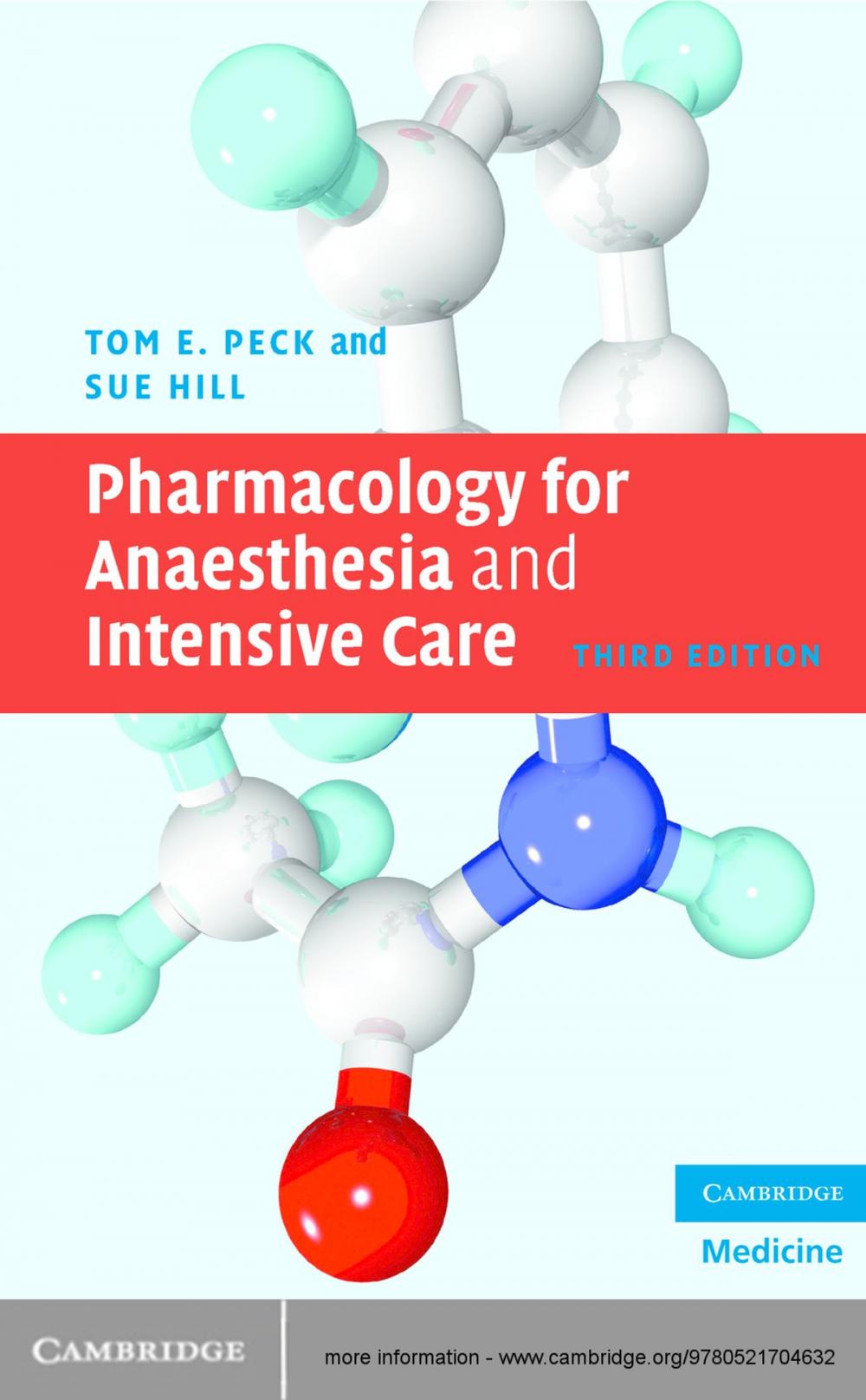 Big bigCover of Pharmacology for Anaesthesia and Intensive Care