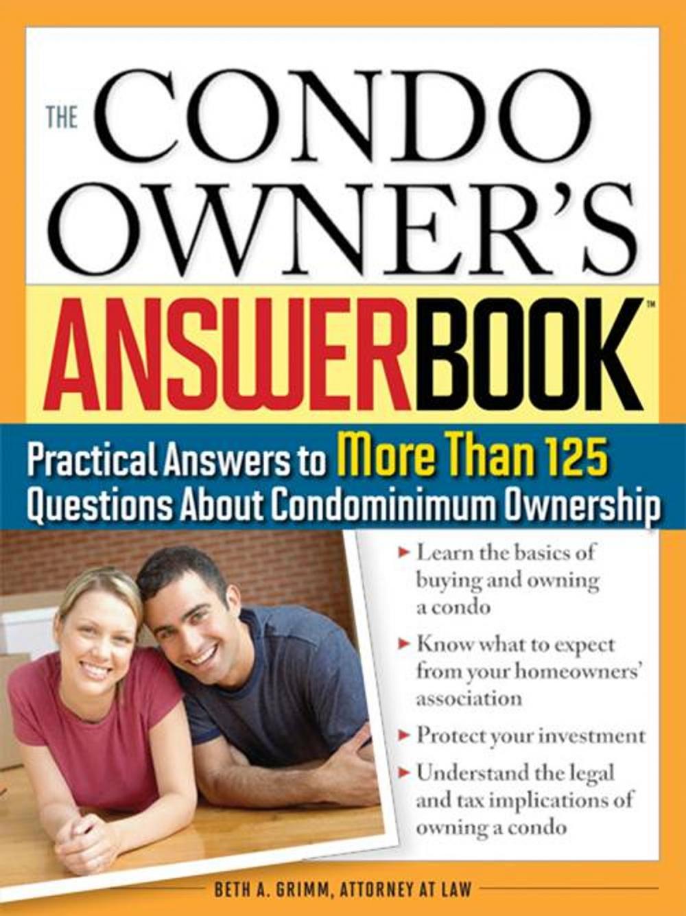 Big bigCover of Condo Owner's Answer Book