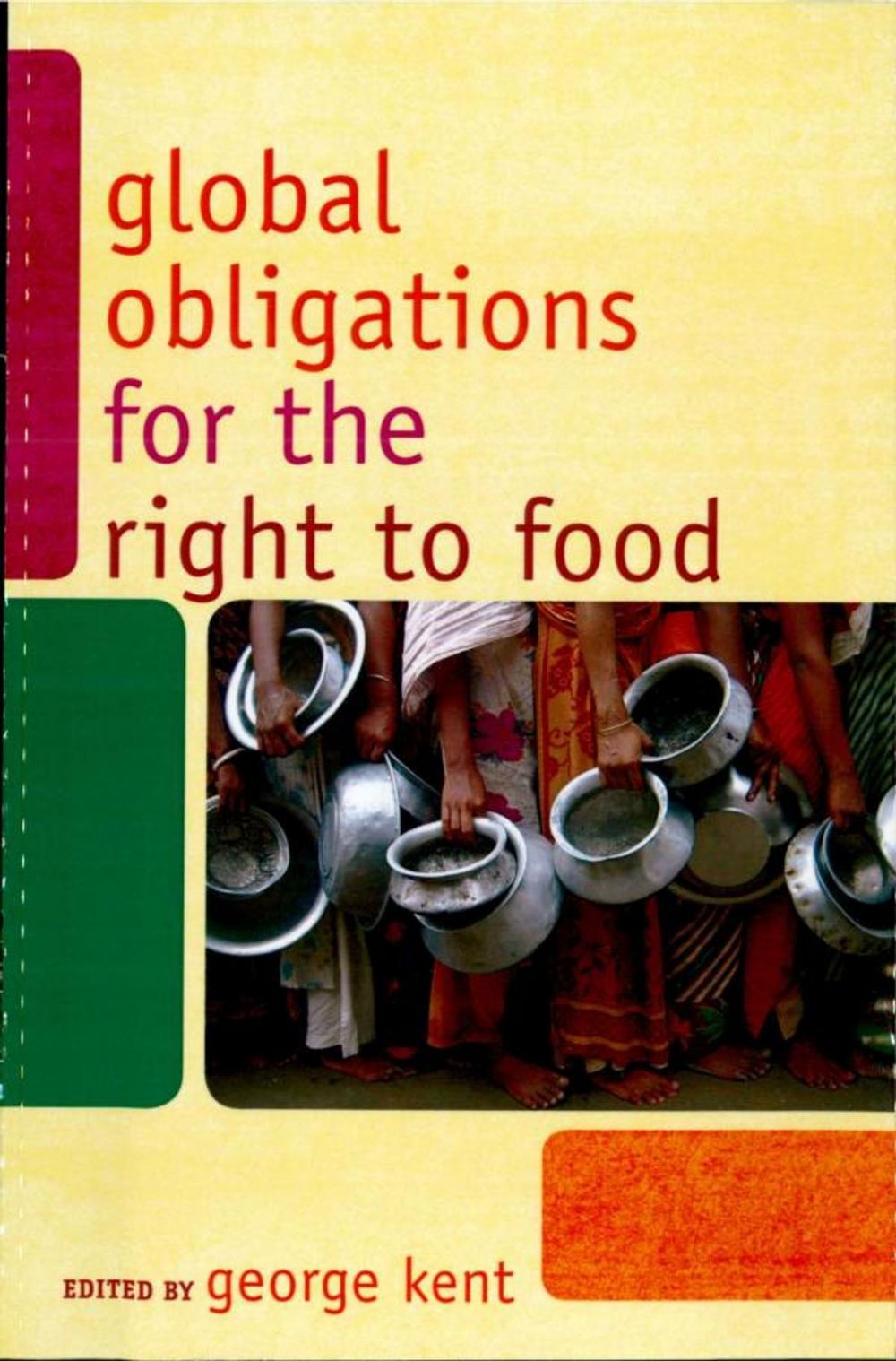 Big bigCover of Global Obligations for the Right to Food
