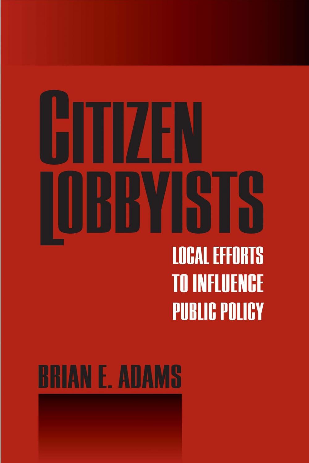 Big bigCover of Citizen Lobbyists