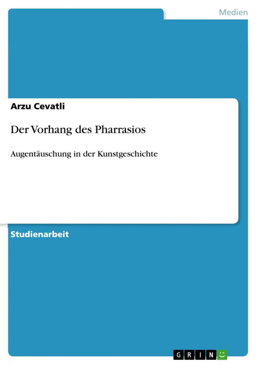 Big bigCover of Der Vorhang des Pharrasios