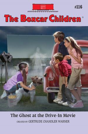 Book cover of The Ghost at Drive-In Movie