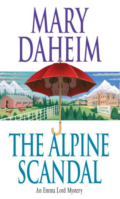 Cover of the book The Alpine Scandal by Mary Daheim, Random House Publishing Group