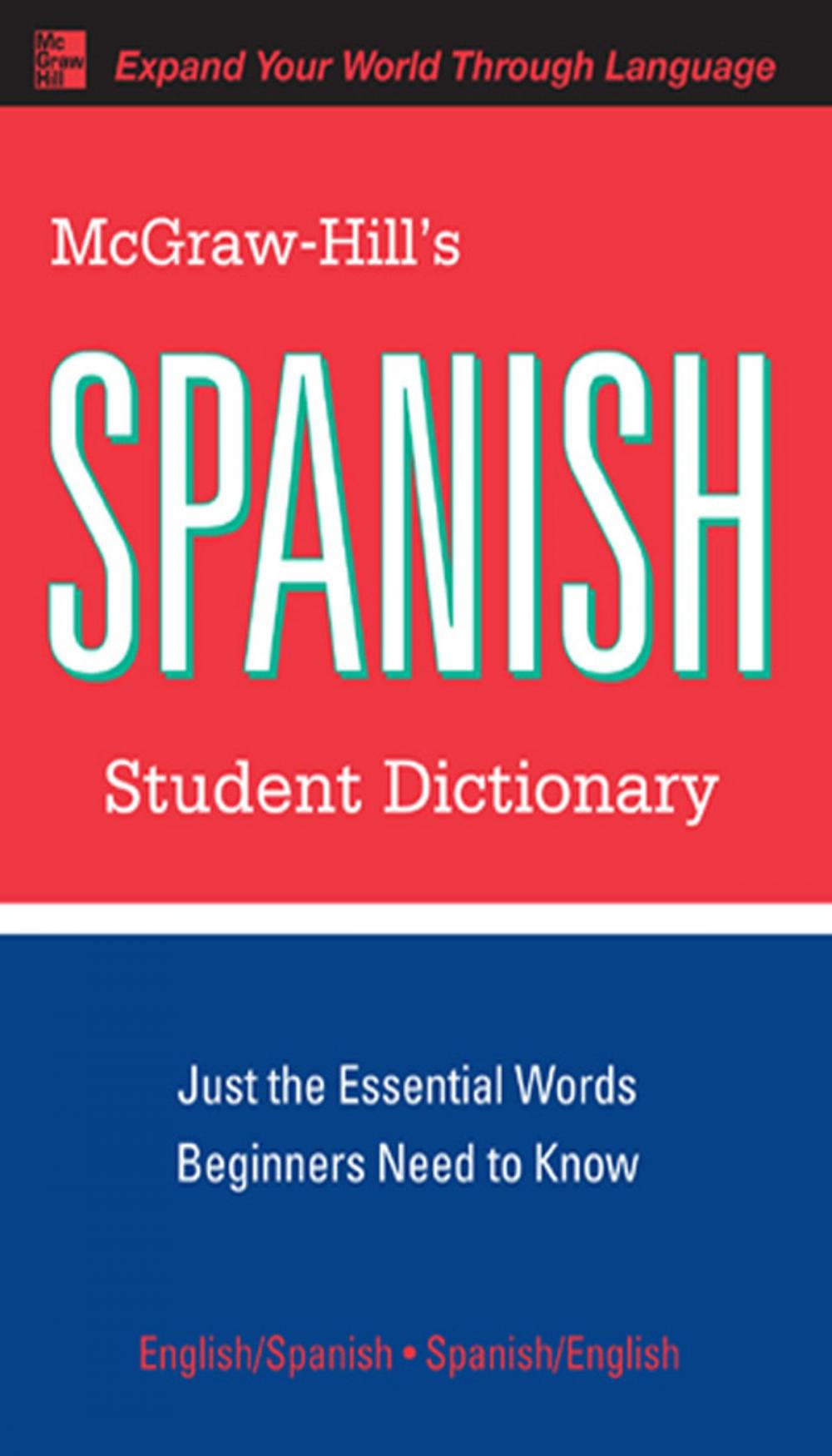 Big bigCover of McGraw-Hill's Spanish Student Dictionary