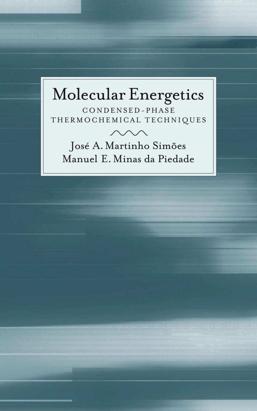 Big bigCover of Molecular Energetics