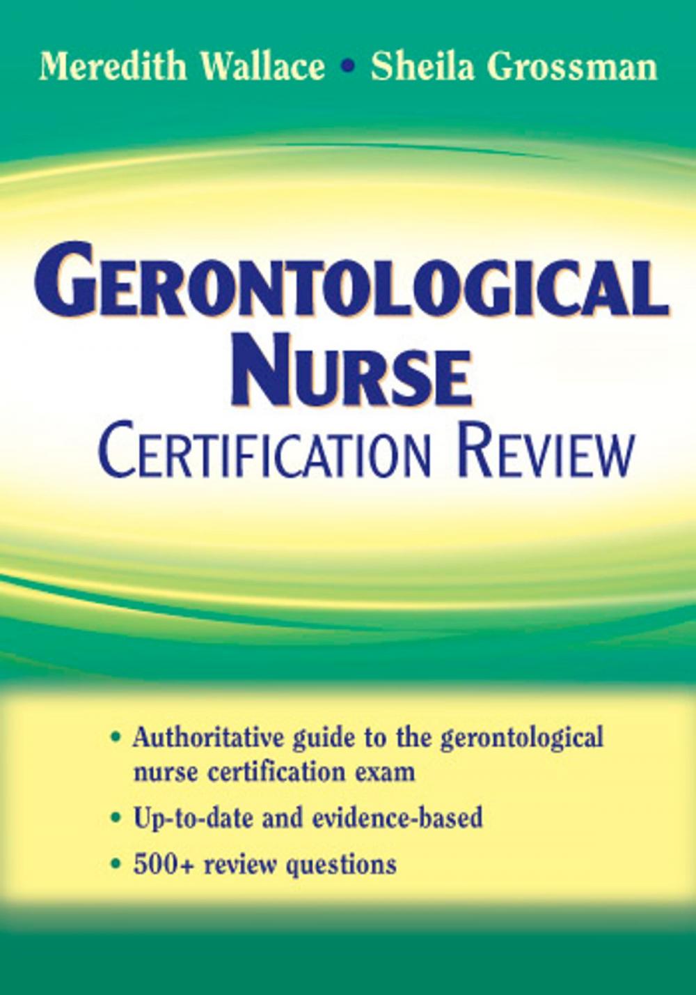 Big bigCover of Gerontological Nurse Certification Review