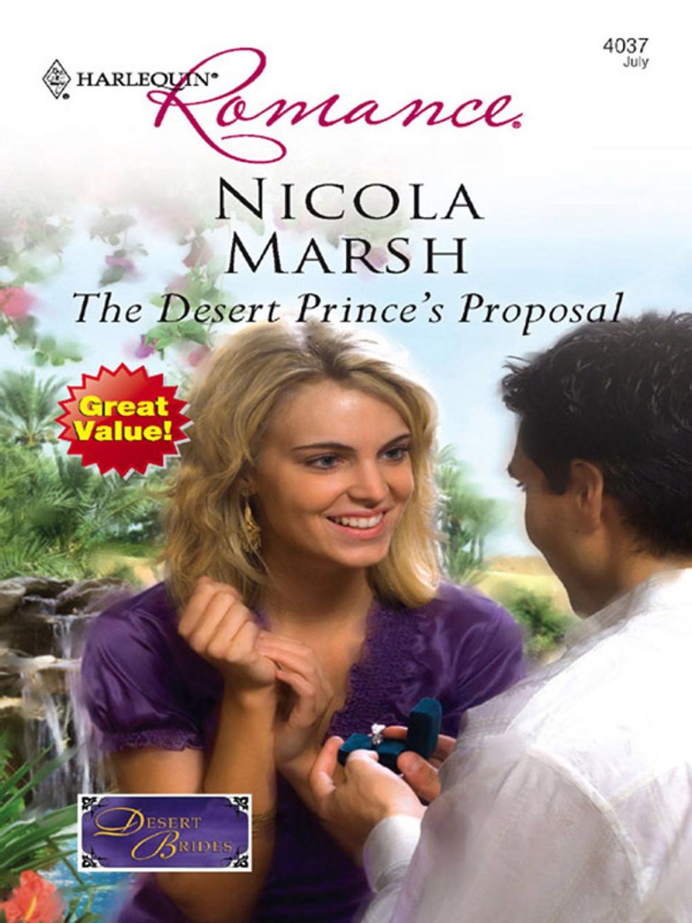 Big bigCover of The Desert Prince's Proposal