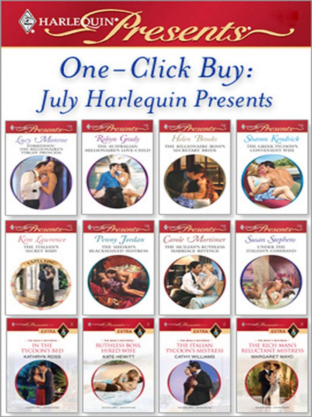 Big bigCover of One-Click Buy: July Harlequin Presents