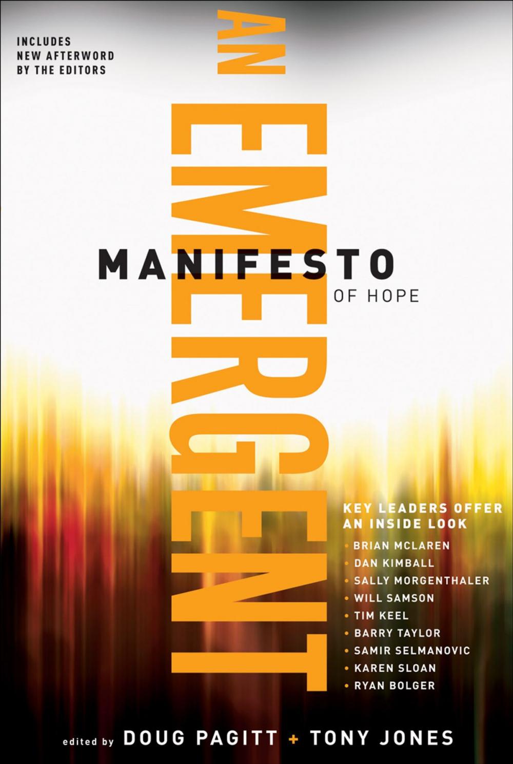 Big bigCover of A Emergent Manifesto of Hope (ēmersion: Emergent Village resources for communities of faith)