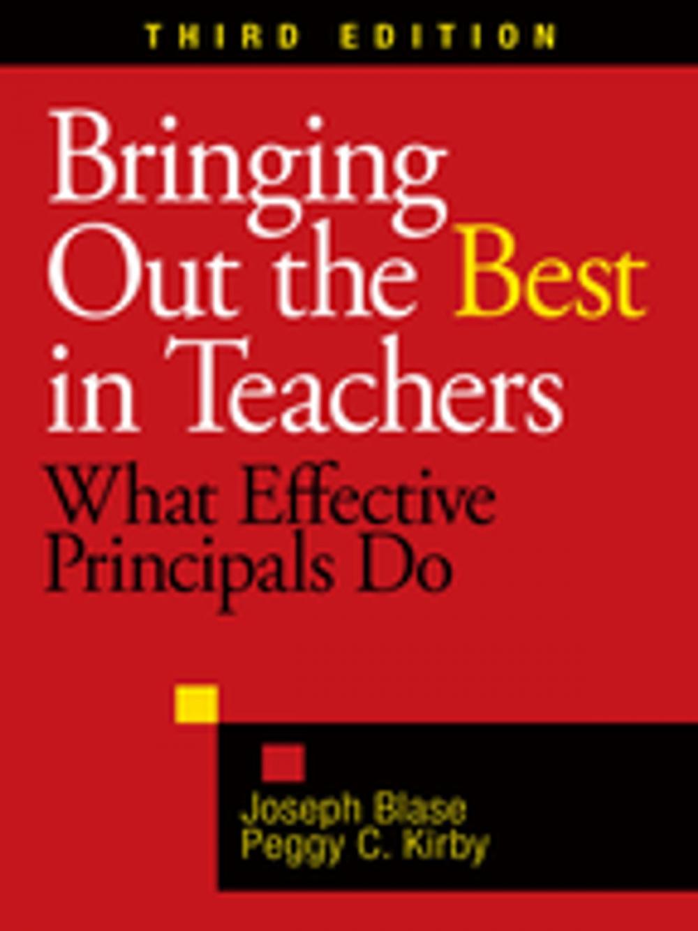 Big bigCover of Bringing Out the Best in Teachers