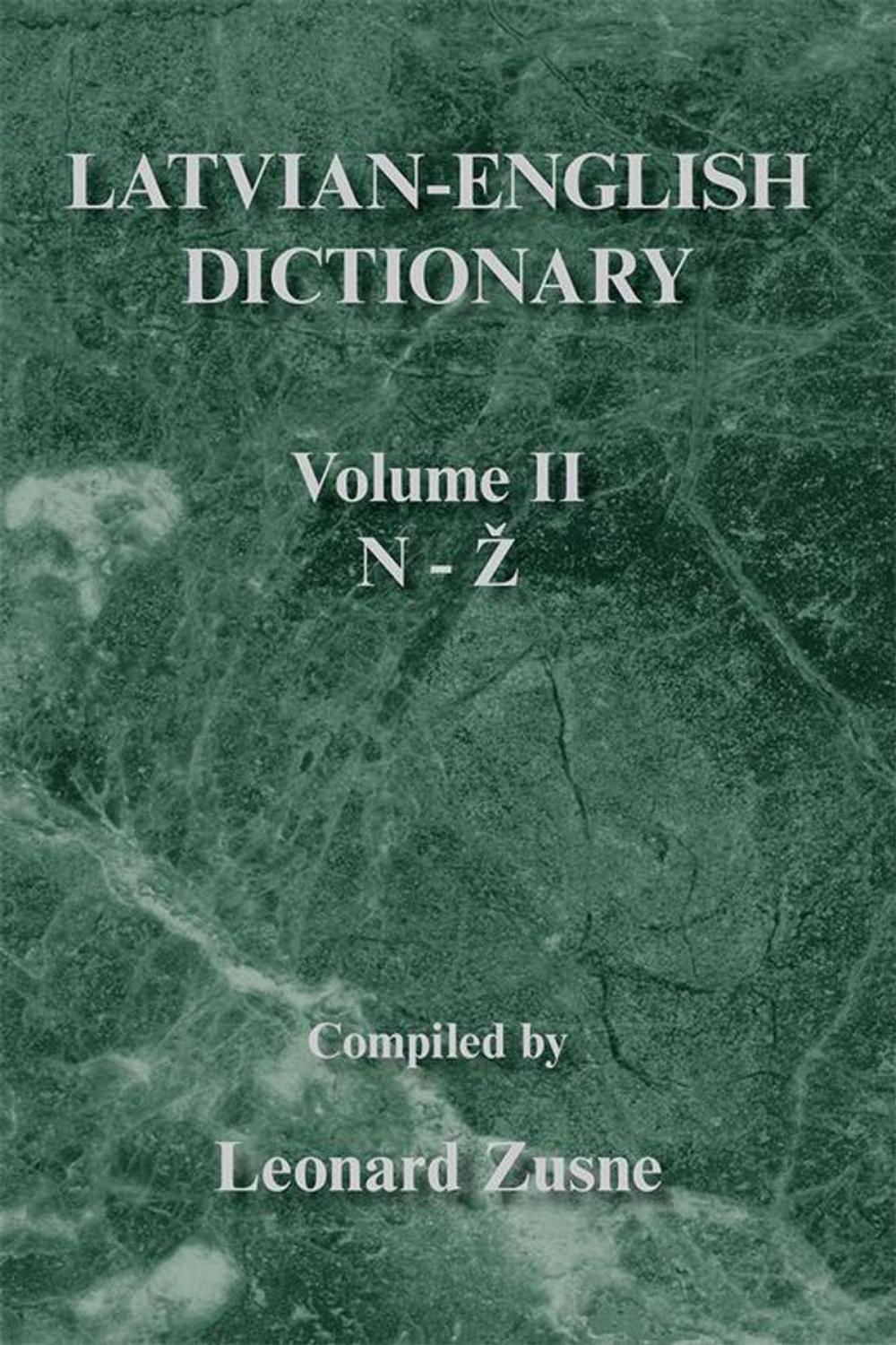 Big bigCover of Latvian-English Dictionary