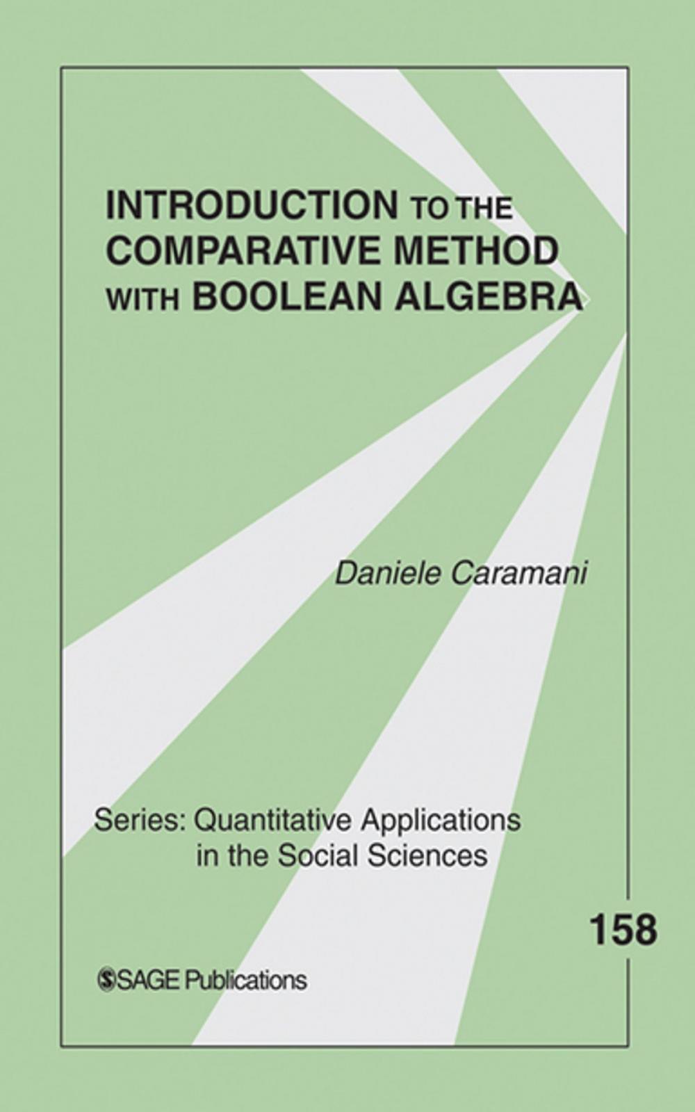 Big bigCover of Introduction to the Comparative Method With Boolean Algebra