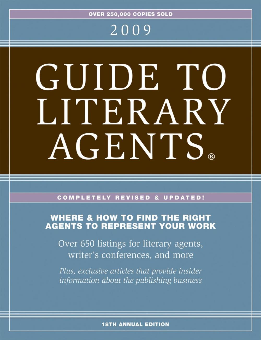 Big bigCover of 2009 Guide To Literary Agents