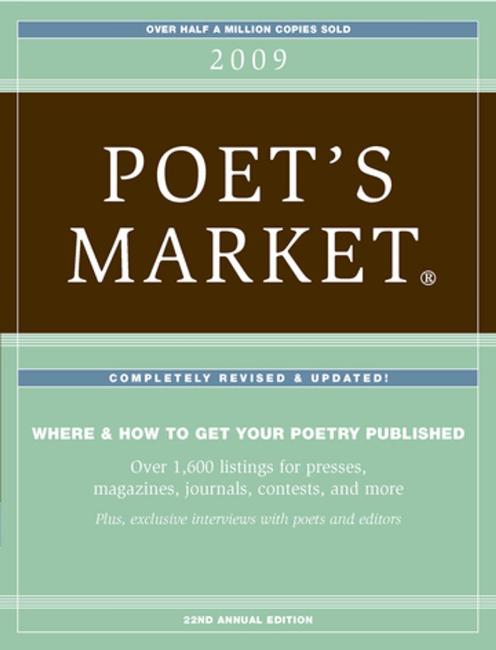 Big bigCover of 2009 Poet's Market - Listings