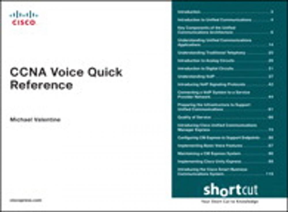 Big bigCover of CCNA Voice Quick Reference