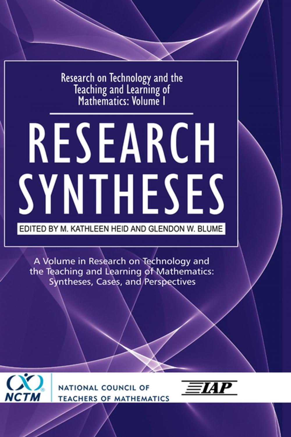 Big bigCover of Volume 1: Research Syntheses