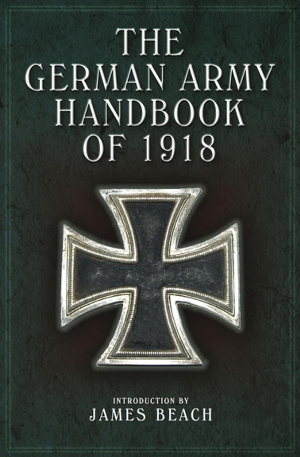 Big bigCover of The German Army Handbook of 1918