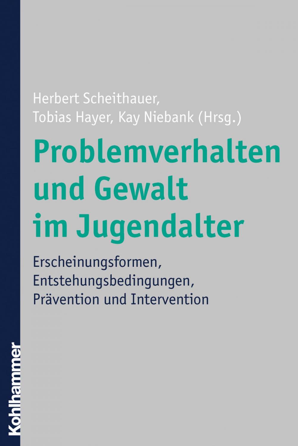 Big bigCover of Problemverhalten und Gewalt im Jugendalter