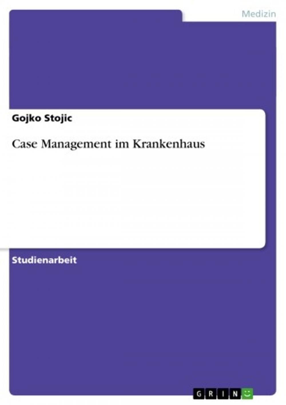 Big bigCover of Case Management im Krankenhaus