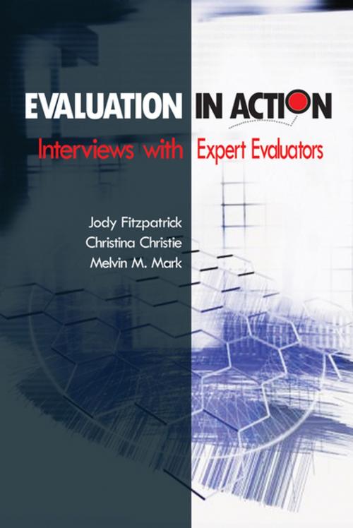 Cover of the book Evaluation in Action by Professor Jody L. Fitzpatrick, Christina A. Christie, Dr. Melvin M Mark, SAGE Publications