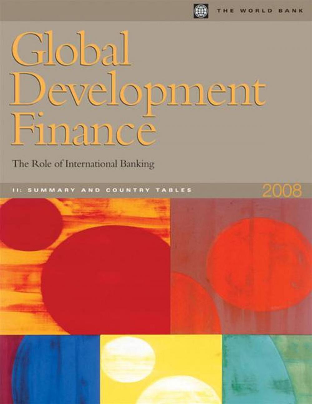 Big bigCover of Global Development Finance 2008 (Complete Print Edition)