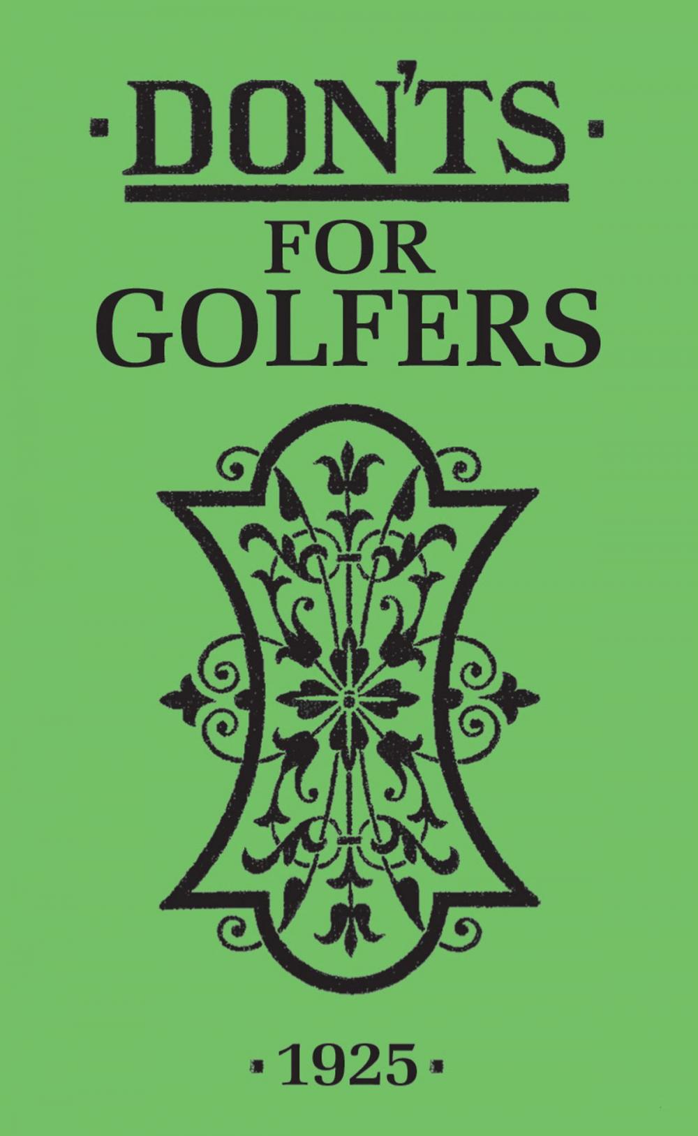 Big bigCover of Don'ts for Golfers