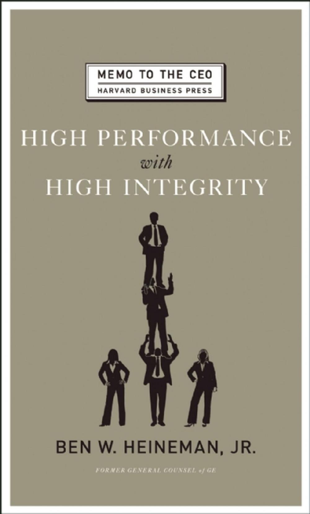 Big bigCover of High Performance with High Integrity