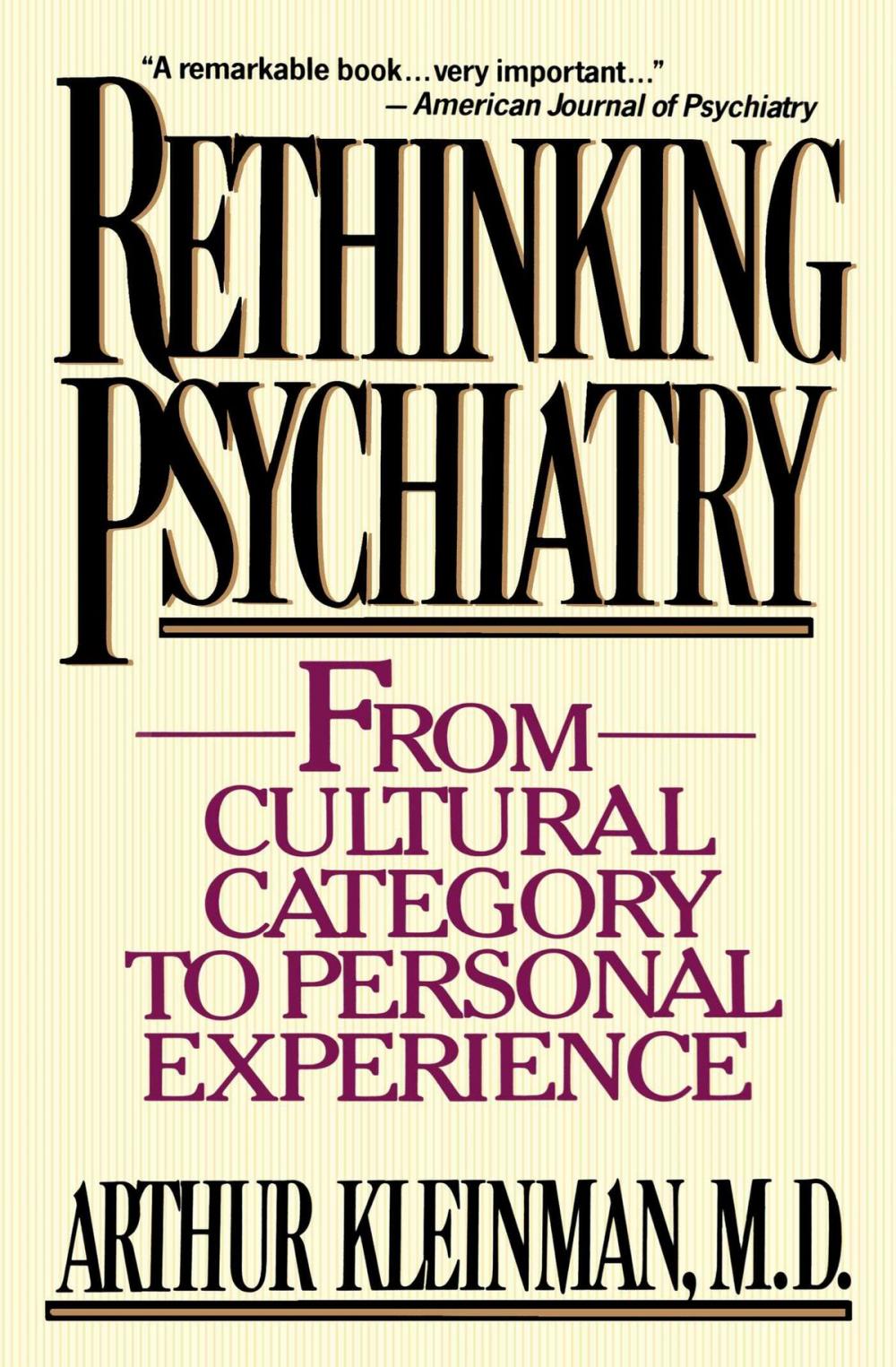 Big bigCover of Rethinking Psychiatry