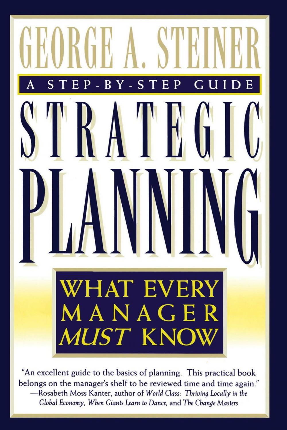 Big bigCover of Strategic Planning