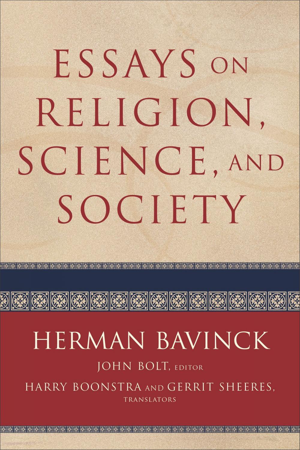 Big bigCover of Essays on Religion, Science, and Society