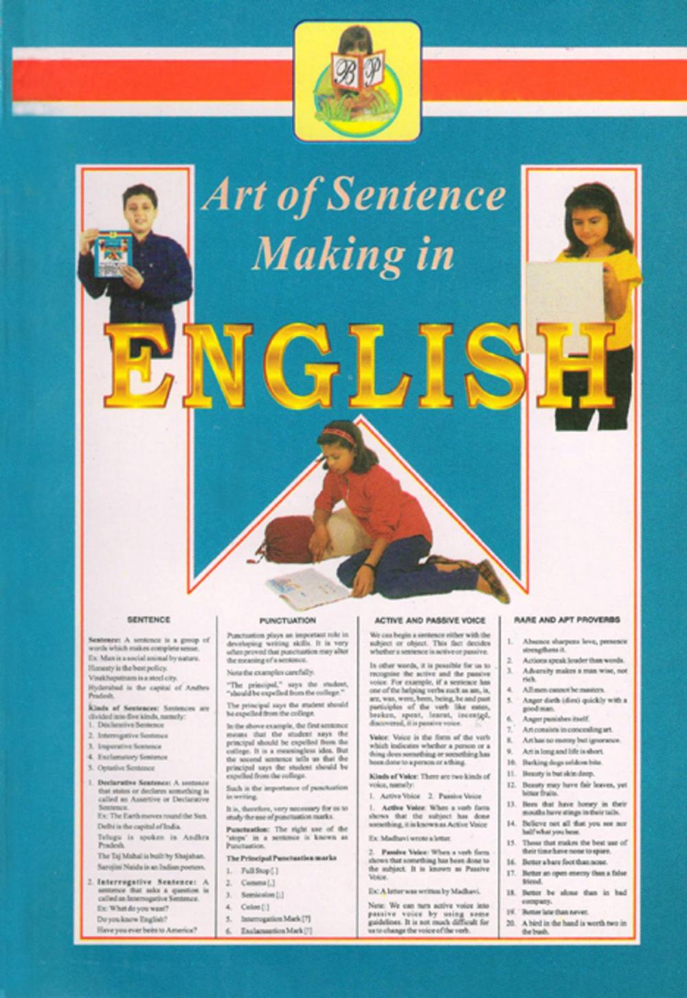 Big bigCover of Art of Sentence Making in English