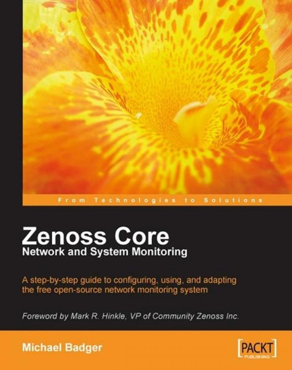 Big bigCover of Zenoss Core Network and System Monitoring