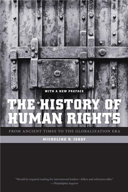 Cover of the book The History of Human Rights by Micheline Ishay, University of California Press