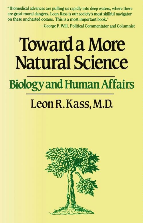 Cover of the book Toward a More Natural Science by Leon R. Kass, Free Press