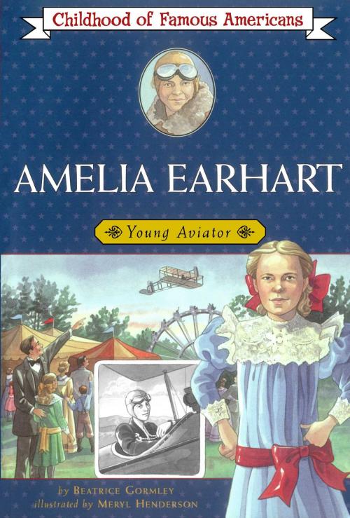 Cover of the book Amelia Earhart by Beatrice Gormley, Aladdin