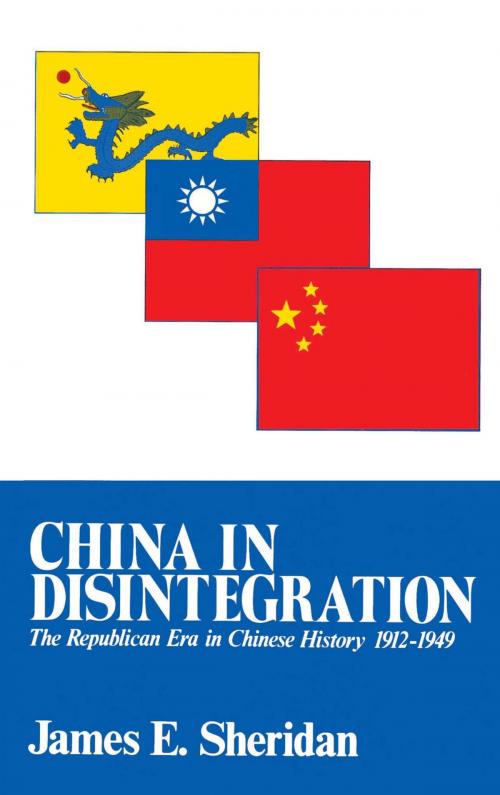Cover of the book China in Disintegration by James E. Sheridan, Free Press