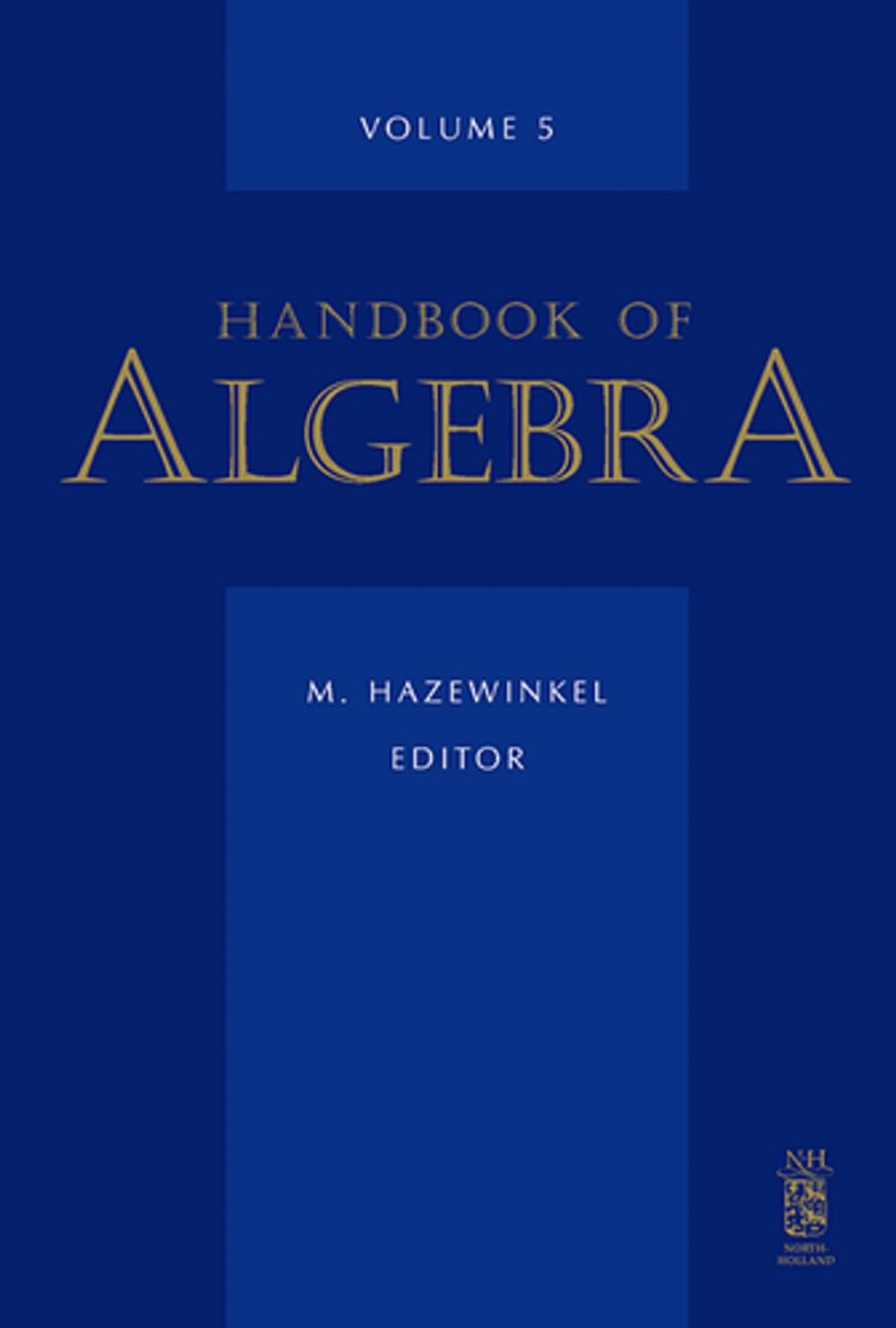 Big bigCover of Handbook of Algebra