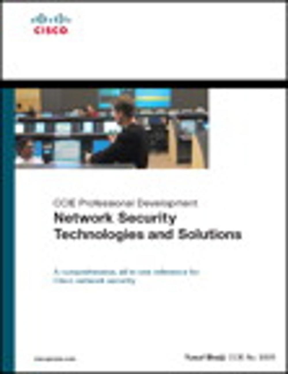 Big bigCover of Network Security Technologies and Solutions (CCIE Professional Development Series)