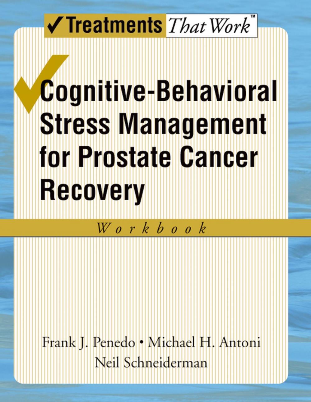 Big bigCover of Cognitive-Behavioral Stress Management for Prostate Cancer Recovery Workbook