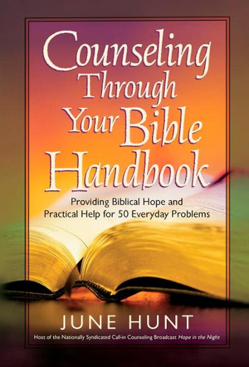 Big bigCover of Counseling Through Your Bible Handbook