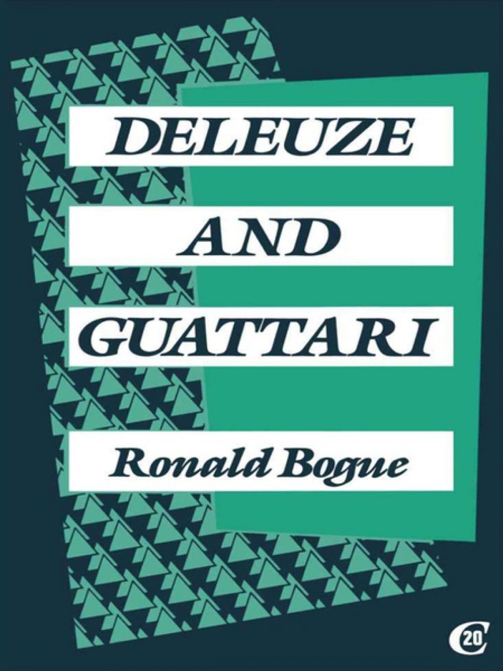 Big bigCover of Deleuze and Guattari