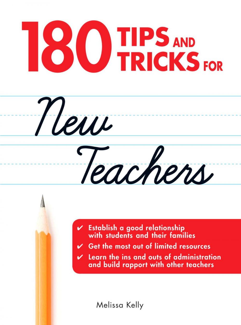 Big bigCover of 180 Tips and Tricks for New Teachers