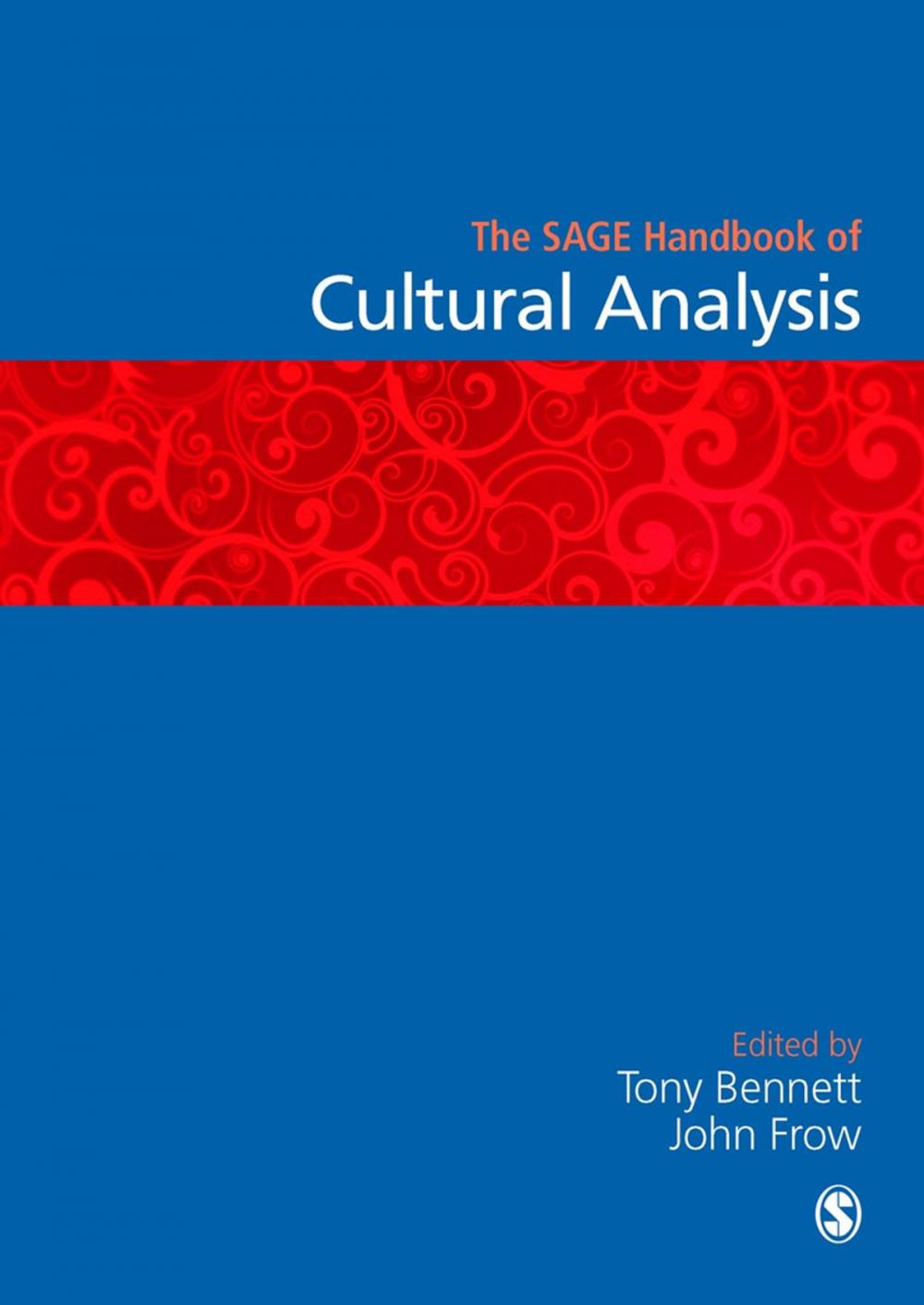 Big bigCover of The SAGE Handbook of Cultural Analysis