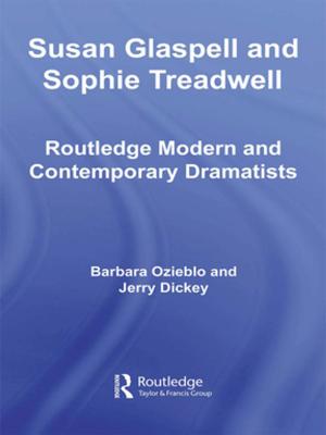 Book cover of Susan Glaspell and Sophie Treadwell
