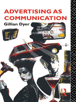 Cover of the book Advertising as Communication by Andrea Ceron, Luigi Curini, Stefano Maria Iacus