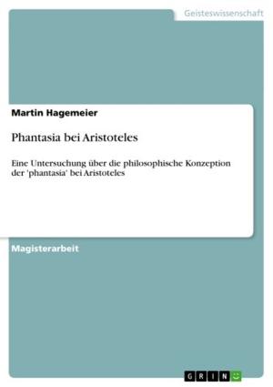 Book cover of Phantasia bei Aristoteles