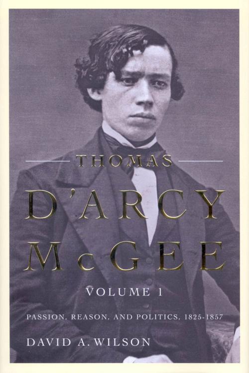 Cover of the book Thomas D'Arcy McGee by David A. Wilson, MQUP